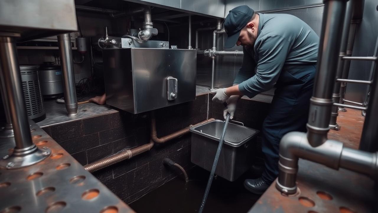 Commercial grease trap cleaning service — Pro Kitchen Services
